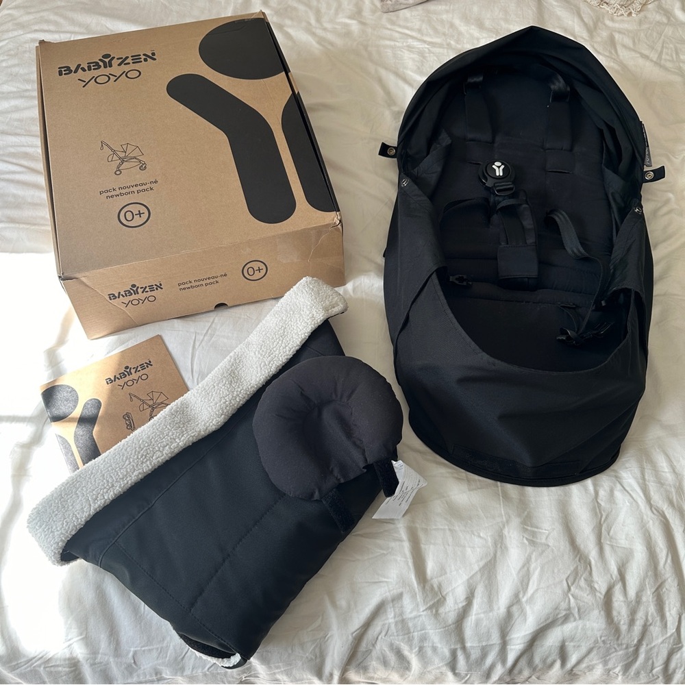 Yoyo newborn pack in black